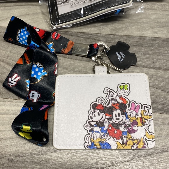 Loungefly Disney Sensational Six Lanyard With Cardholder - Picture 2 of 6